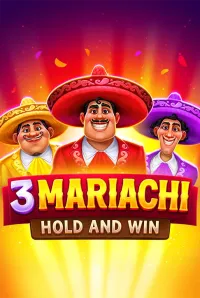 3 mariachi hold win slot logo