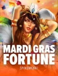 mardi gras fortune logo